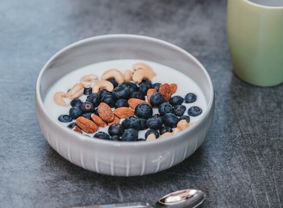 Yogurt Parfait with Berry Compote